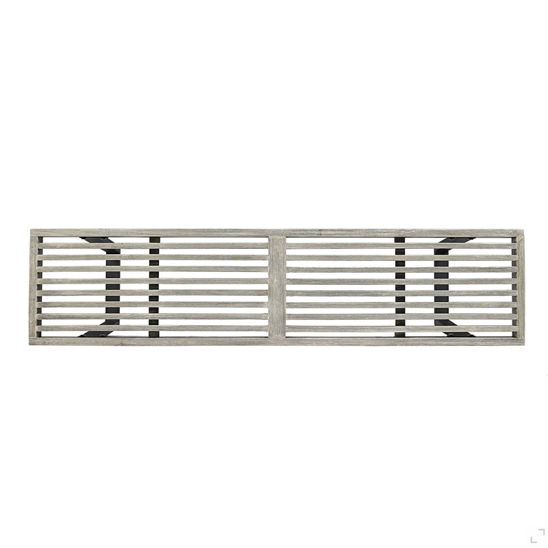 Banc d'extérieur en métal / bois massif