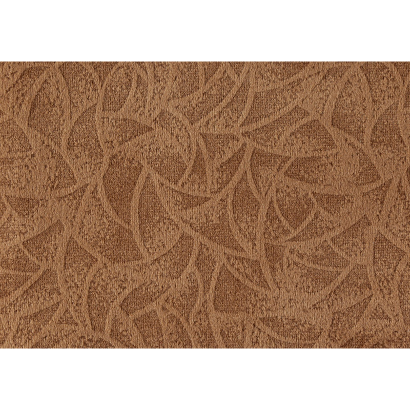 Light Brown Velvet Floral Square Accent Pillows Set