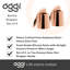 Ensemble de 2 bouchons de bouteilles hermétiques en acier inoxydable Oggi Barware-87045917