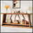70.9 Inch Extra Long Farmhouse Console Table With 2-Tier Storage Shelves, Rustic Industrial Design For Living Room And Hallway