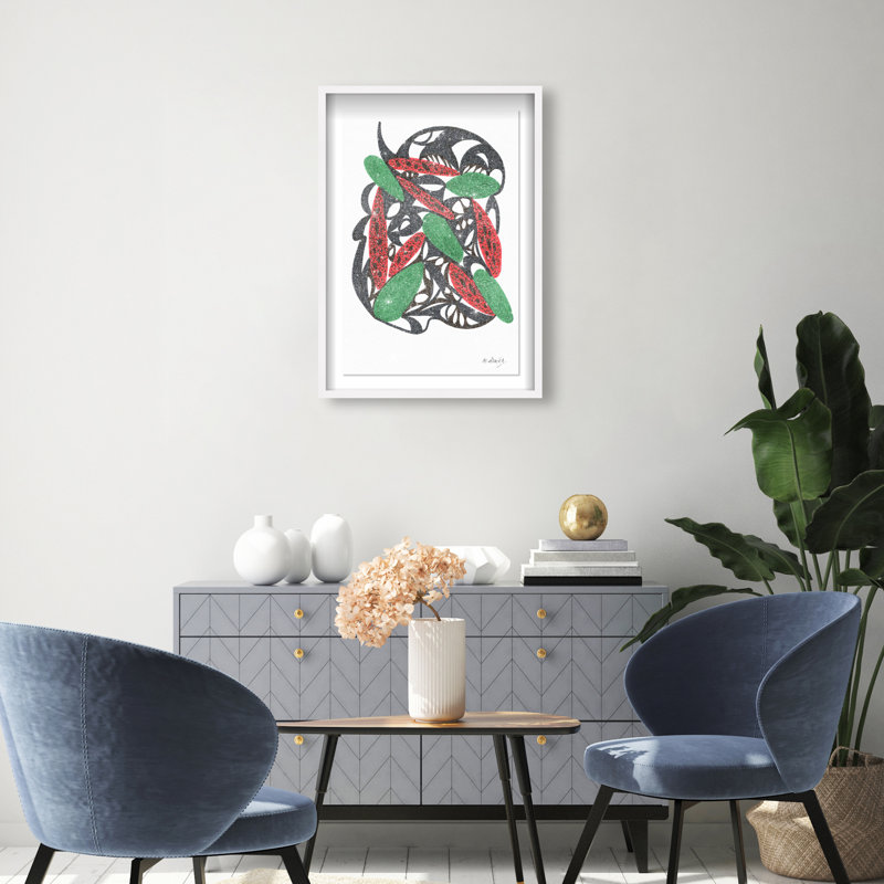 Manuel Roman - Watermelon Still Life Shadowbox Food & Beverages Print by Oliver Gal, Black Frame, 10 x 15, 25.5"H x 17.5"W
