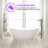 71" x 33" Freestanding Soaking Acrylic Bathtub-73719598