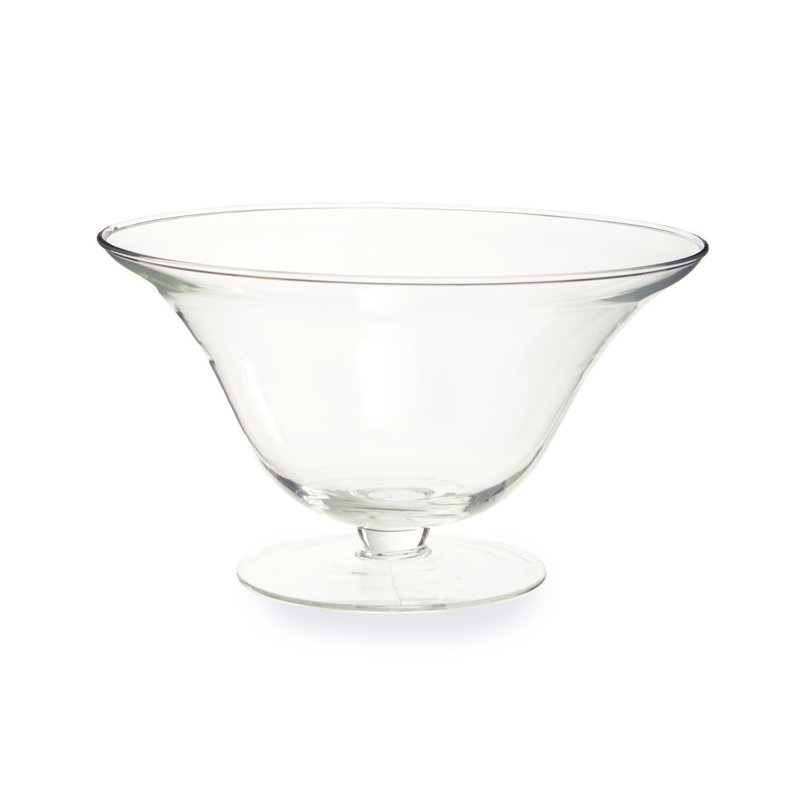 Marlow Home Co. Metoyer Glass Fluted Bowl
