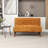 Johson Tufted Upholstered Loveseat with Wood Legs -1961042149