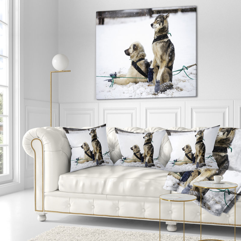 Coussin de détente pour grands chariots animal, 16 po x 1 po, Coussin décoratif