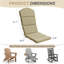 Coussins de chaise Aoodor Adirondack-1665941436