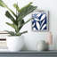 «Blue Eucalyptus I», reproduction d'art sur toile-88399310-97821875-97821866