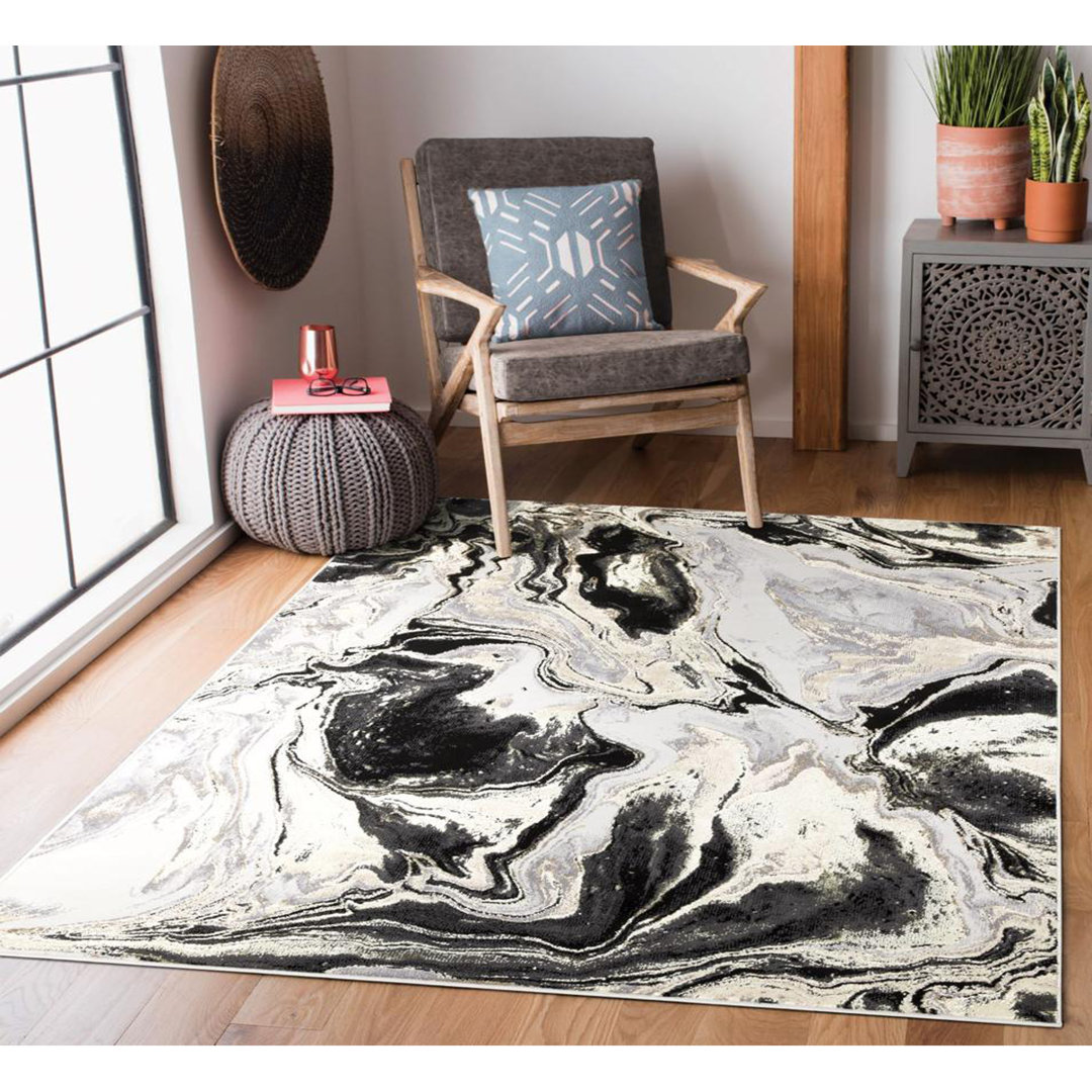 Luxury Modern Living Room Rugs Beautiful Stylish Design Area Rugs Hallway Runner Rugs Black Ochre