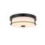 Plafonnier encastré noir de 12 po Kolson-934091306-934091302