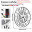 Phobos Crushed Diamond Glass Wall Clock