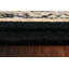 Tapis noir en laine evans Cirro-4217991