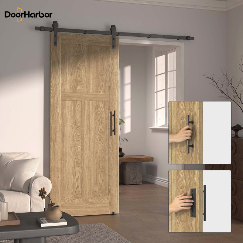 Ensemble de quincaillerie pour porte de grange 80 po, 30 po x 80 po
