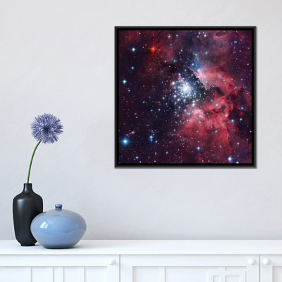«Giant HII Cloud And Its Massive Cluster HD97950 (NGC 3603)» par Robert Gendler - Giclée sur toile tendue avec châssis