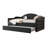 Twin Size Tufted Upholstered Daybed With Trundle,USB&Type-C Charging Ports-288952046