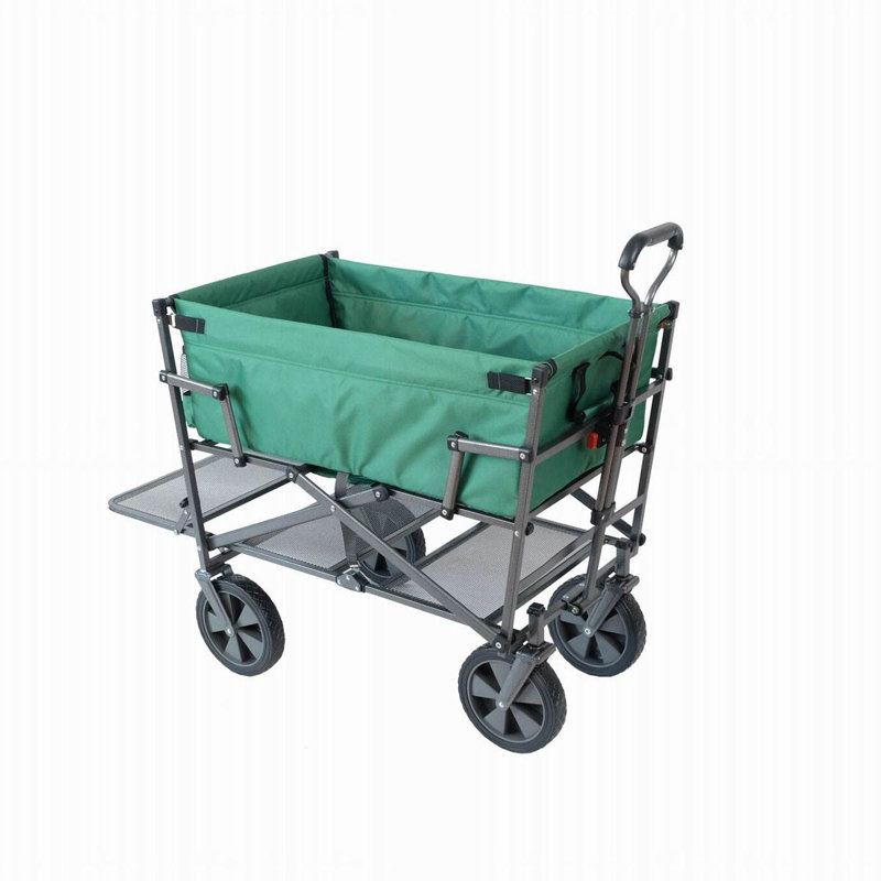 Desserte de jardin pliable à deux étages Mac Sports, Vert