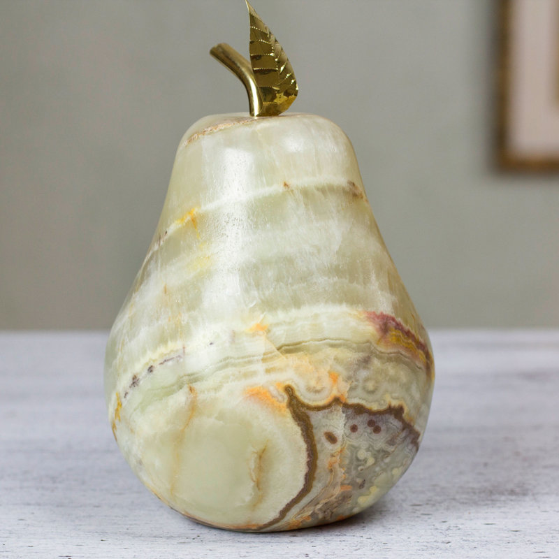 Sculpture en onyx naturel Teillon