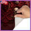 Tapis de bain Red Skull Roses-129077394