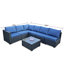 Ensemble de salon de jardin d'extérieur avec canapé modulaire-1092636458