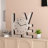 Jeni Modern Glass Decorative Table Clock