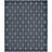 Nourison Essentials Navy/Ivory Indoor/Outdoor Area Rug-1140336445