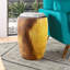 Table de bout cylindrique en bois massif Iraima-1895618136