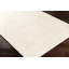 Tapis rayé en laine à tissage plat Taminka beige clair / gris-77312252