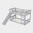 Twin Over Twin Bunk Bed-865251090