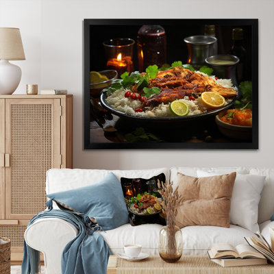 Cuban Cuisine Brown II, reproduction d'art sur toile