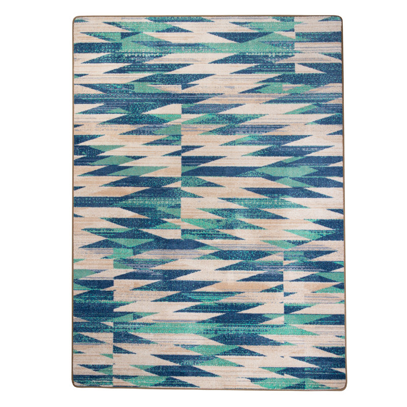 Khalid Abstract Indoor Rug, Rectangle 3' x 4'