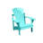 Weathercraft Classic Solid Wood Adirondack Chair – 14 Sherwin-Williams Finish Options, Outdoor Patio Seating-671476814