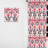 Pink And Black Ikat Facade Splendor - Vintage Curtain - Velvet Room Darkening - 1 Panel-107611677