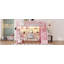 Lit mezzanine double avec escalier et garde-robe, lit mezzanine en métal avec bureau, tablettes de rangement, lumières DEL et station de charge-133273058