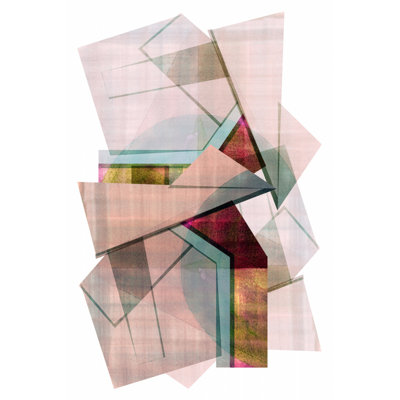 Vibrant Geometric Layers by Cartissi — Pattern Wall Art