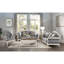 Causeuse moderne avec 3 coussins Florian