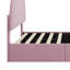 Lit double rembourré en forme de lapin avec 2 tabourets de rangement-940395712-947025856