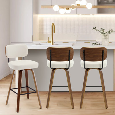 Tabouret de bar et de comptoir pivotant Loranza