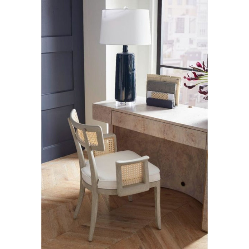 Sloane Writing Desk, Light Gray Burl