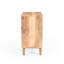 Table de chevet en bois naturel