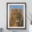 Portrait of a Lion Vol.2 by Rosa Bonheur - Picture Frame Painting-62804085-62804089