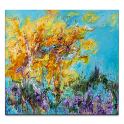 'Fall Again' by Karen H. Salup - Wrapped Canvas Painting