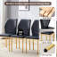 Ensemble de 6 chaises de salle à manger rembourrées en polyuréthane à dossier vertical-1497897700-1497897703