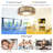 Aquila 20" Bamboo Farmhouse Caged LED Dimmable RGB Ceiling Fan With Light And Remote Control