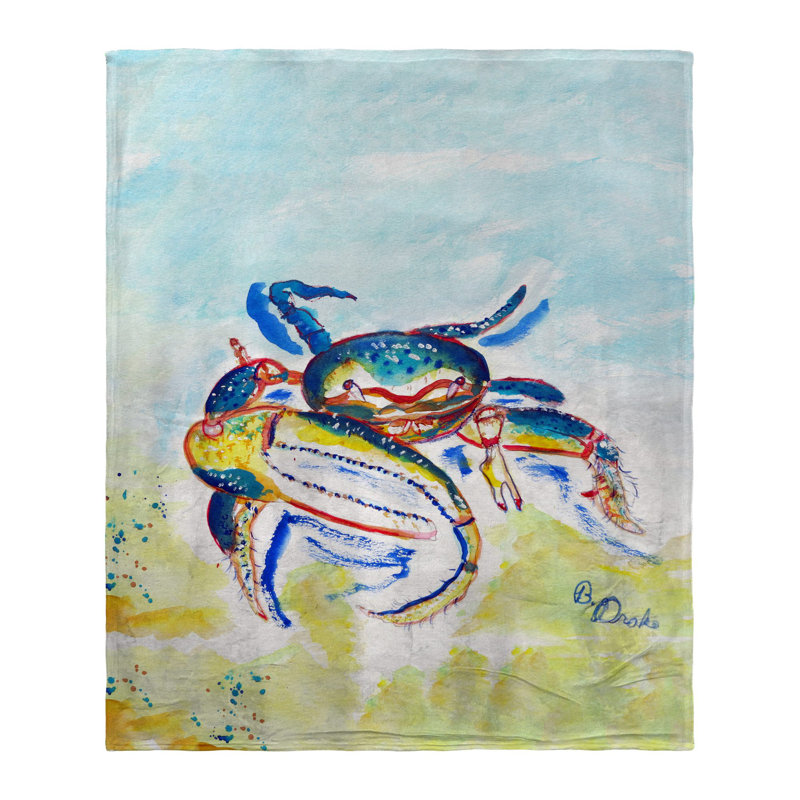 Jeté en crabe coloré