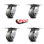 Heavy Duty Thermoplastic Rubber Caster
