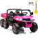 2 Seater 24V 6-Wheel Ride on Dump Truck with Remote Control, Electric Dump Bed & Shovel, Bluetooth Music