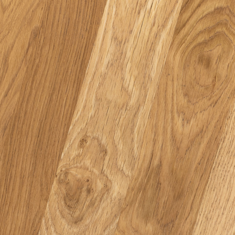Fay Oak Pedestal End Table