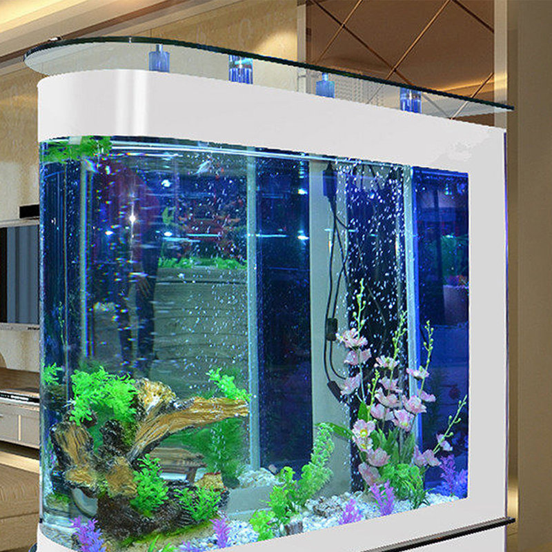 Aquarium moderne en acrylique 55-63 gallons Eco, White, 16.54
