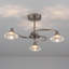Rivale Glass Semi Flush Mount-1217206710