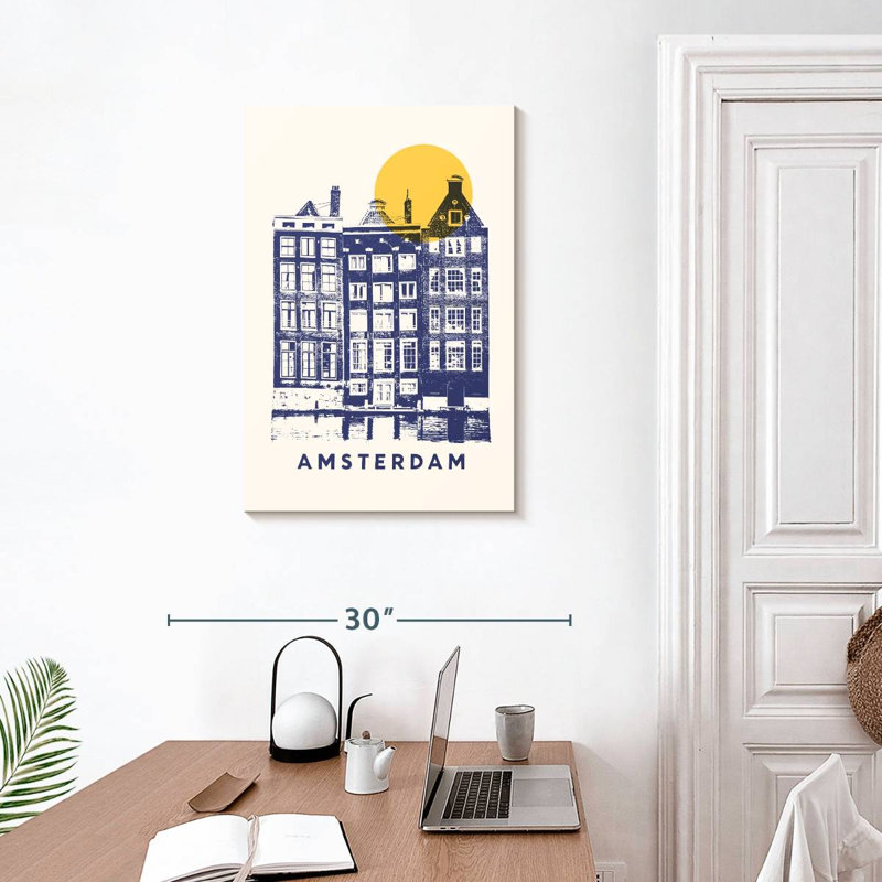 Aime Amsterdam City, H 30 po x l 20 po