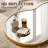 Modern Irregular Full-length Mirror With Aluminum Frame, Wall-mounted Or Free-standing Design-1398271481-1398271482